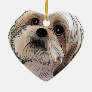 Malshi Mal-shi Keramik Ornament