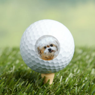 Malshi mit Text-Golf-Balls Golfball