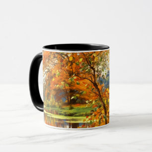 Malspende im Herbst Tasse