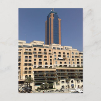 Malta 2008 015, Portomaso- Malta Postkarte
