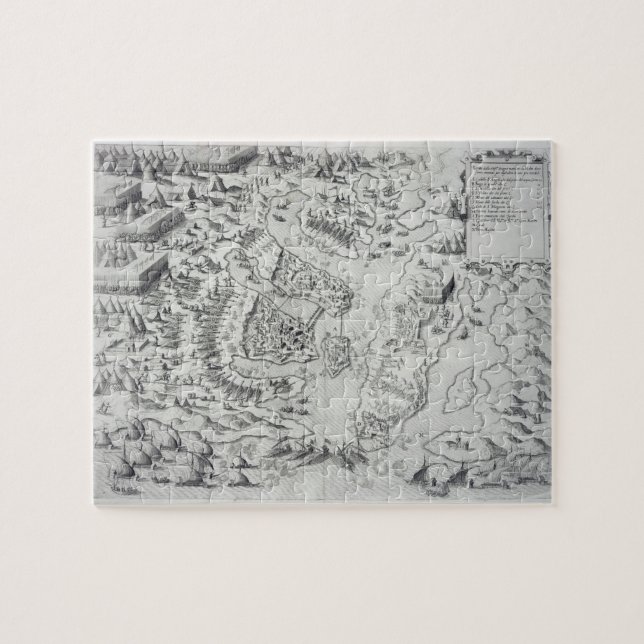 Malta belagerte durch den Ungläubigen, von 'Della Puzzle (Horizontal)