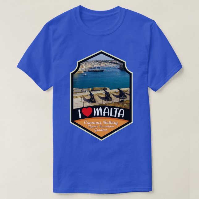 Malta Cannons Battery T-Shirt (Design vorne)
