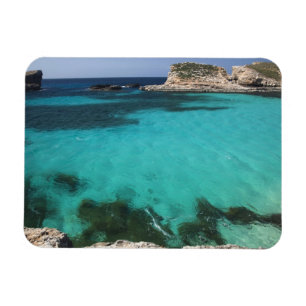 Malta, Comino Island, die Blaue Lagune Magnet