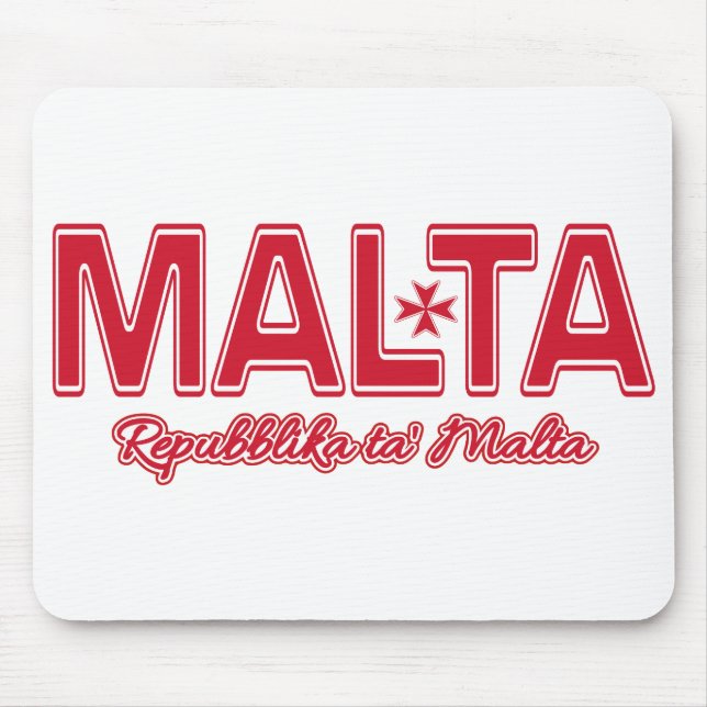 MALTA Custom Mousepad (Vorne)