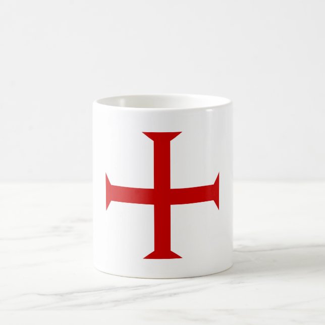 Malta des templar Ritter-roten Kreuzes teutonic Kaffeetasse (Mittel)