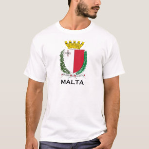 MALTA - Emblem/Wappen/Symbol/Flagge T-Shirt