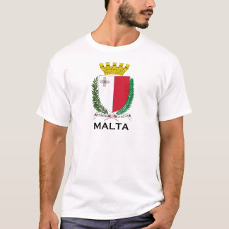 MALTA - Emblem/Wappen/Symbol/Flagge T-Shirt