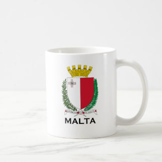 MALTA - Emblem/Wappen/Symbol/Flagge Tasse