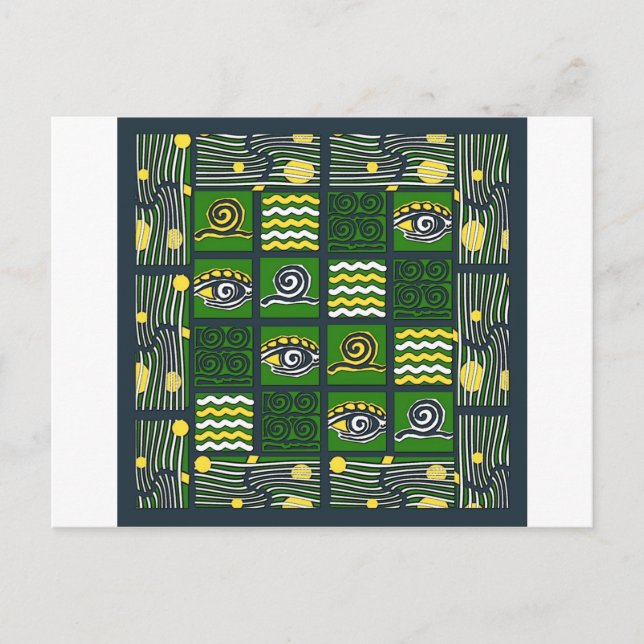 Malta Eye Postkarte (Vorderseite)