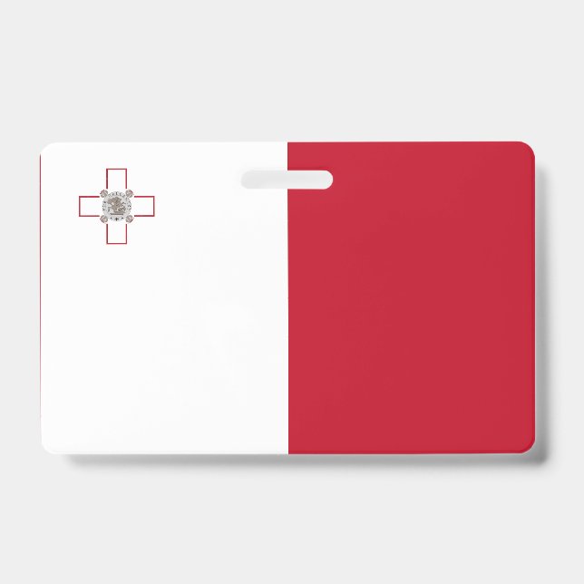 Malta-Flagge Ausweis (Vorderseite)