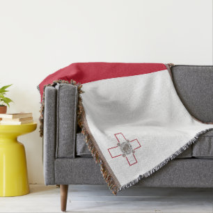 Malta-Flagge Decke