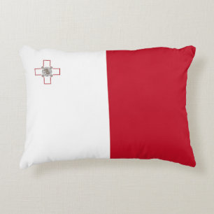 Malta-Flagge Dekokissen