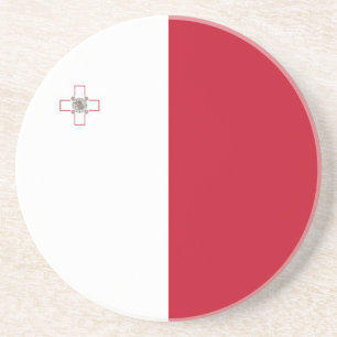 Malta-Flagge Getränkeuntersetzer