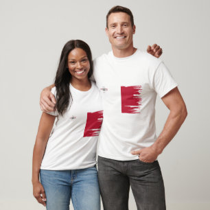 Malta Flagge - Kunst T-Shirt