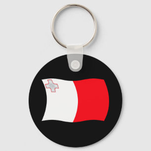 Malta-Flagge-Schlüsselanhänger Schlüsselanhänger