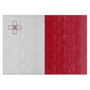 Malta-Flagge Schneidebrett
