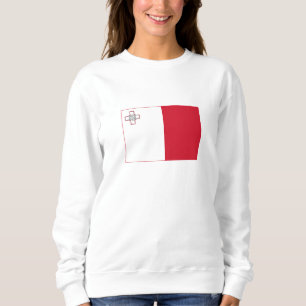 Malta-Flagge Sweatshirt