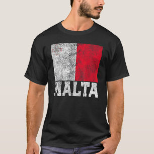 Malta Flaggen National Prix Roots Country Family N T-Shirt