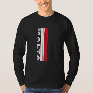 Malta-Flaggenfarben T-Shirt