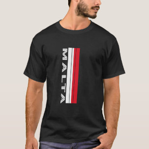 Malta-Flaggenfarben T-Shirt
