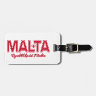 MALTA-Gepäckmarke Gepäckanhänger