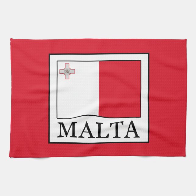 Malta Geschirrtuch (Horizontal)