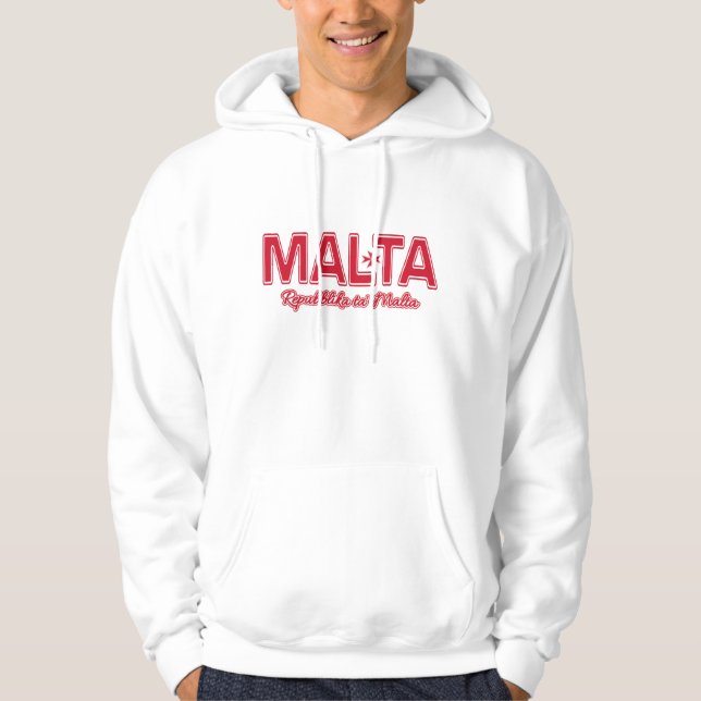 MALTA hoodies - wählen Sie Stil & Farbe (Vorderseite)