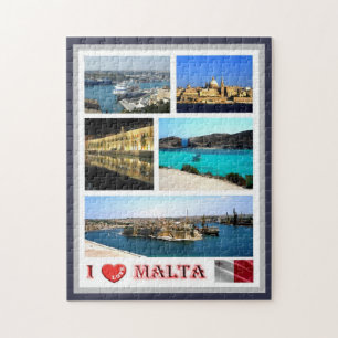 Malta - I Liebe - Puzzle