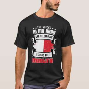 Malta im Kopf T-Shirt