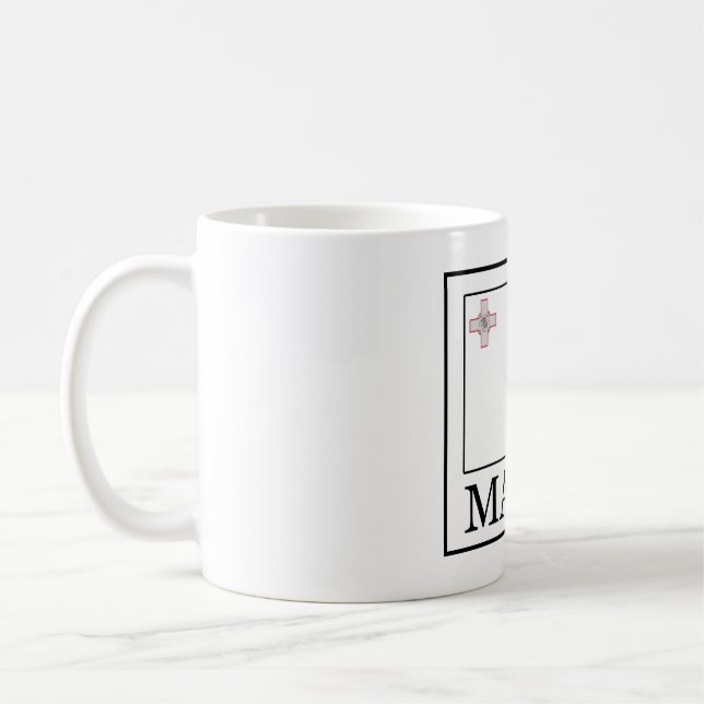 Malta Kaffeetasse (Links)