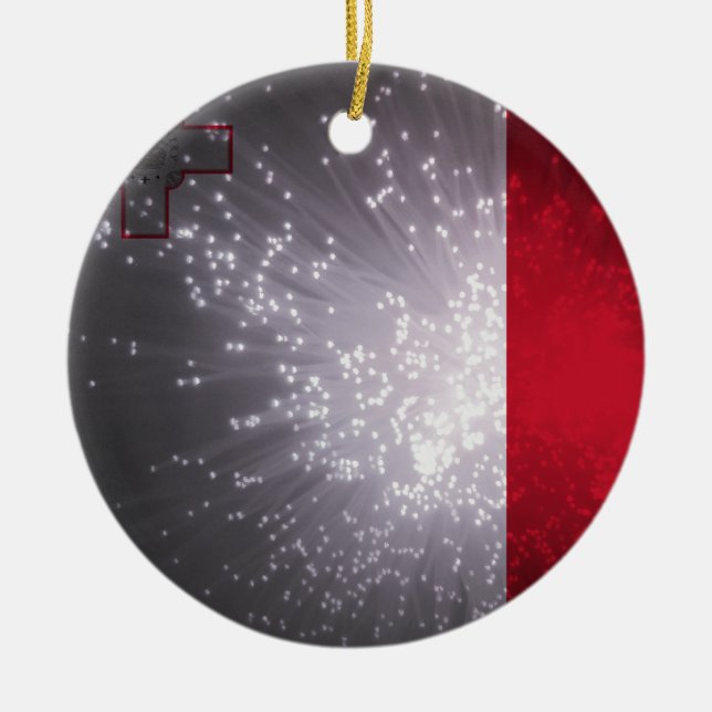 Malta Keramik Ornament (Vorne)