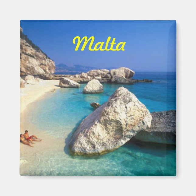 Malta Kühlschrankmagnet Magnet (Vorne)