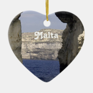 Malta-Küste Keramikornament