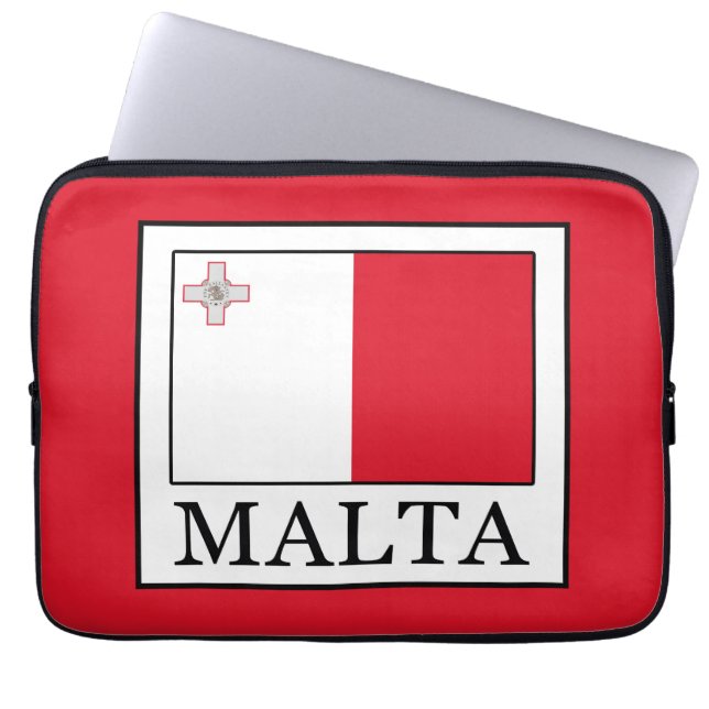 Malta Laptopschutzhülle (Vorderseite)