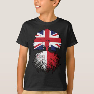 Malta Malta British UK Vereinigtes Königreich Groß T-Shirt