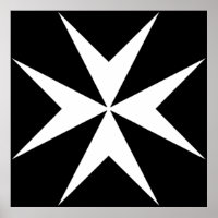 MALTA Maltese Amalfi Cross Malteser Kreuzritter