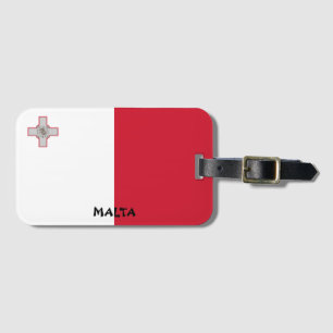 Malta National Flag Patriotic Gepäckanhänger