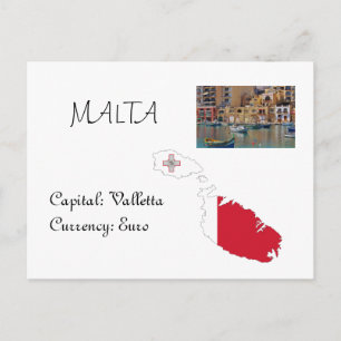 Malta Postkarte