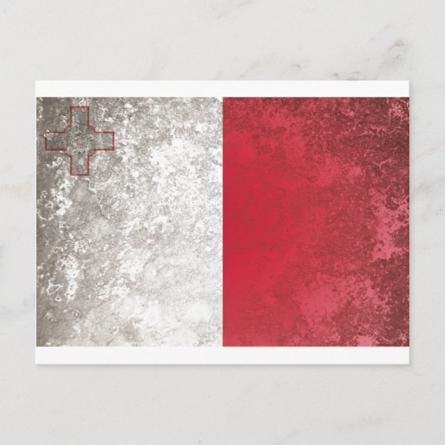 Malta Postkarte (Vorderseite)