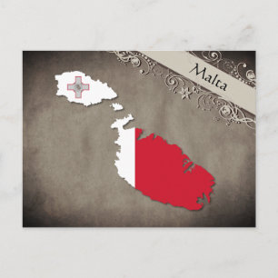 Malta Postkarte