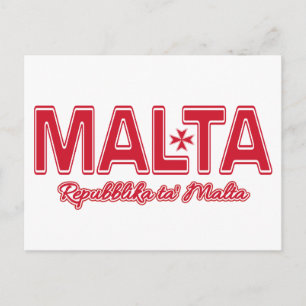 MALTA-Postkarte Postkarte