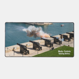 Malta Saluting Battery Upper Barrakka Gardens Schreibtischunterlage