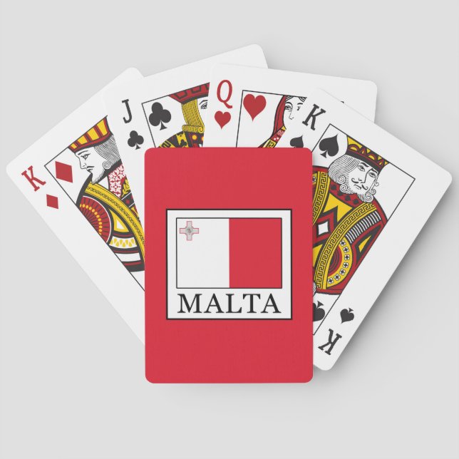 Malta Spielkarten (Rückseite)
