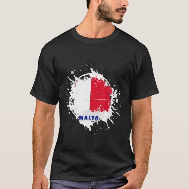 Malta Splash T-Shirt (Vorderseite)