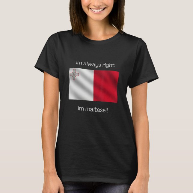 Malta T-Shirt (Vorderseite)
