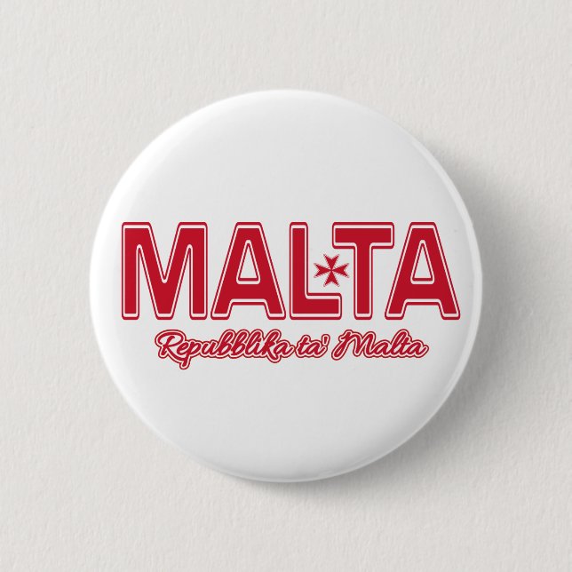 MALTA-Tasten Button (Vorderseite)