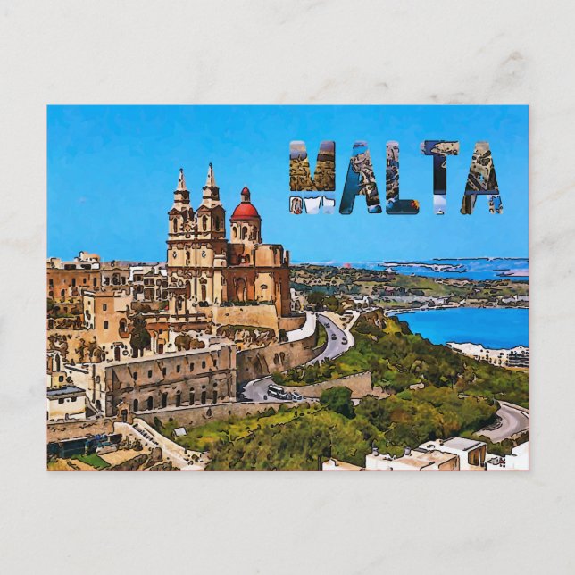 MALTA Travel Postkarten 1 (Vorderseite)