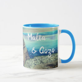 Malta und Gozo Souvenir Tasse