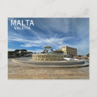 Malta/Valetta Postcard!