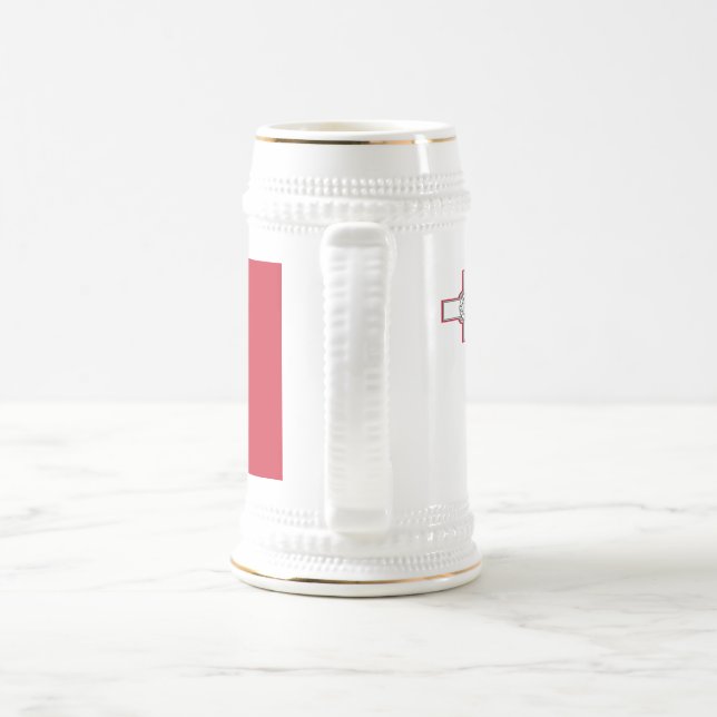 Maltaflagge Bierglas (Henkel)